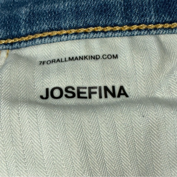 7 FOR ALL MANKIND JOSEFINA FEMININE BOYFRIEND JEANS NWT - Picture 5 of 11